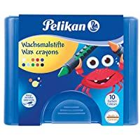Los mejores  - Pelikan 723155 - Lápices de colores con el desplazamiento de la manga 10 [Importado de Alemania]